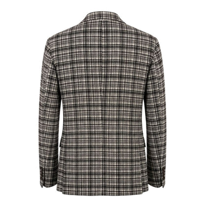 Roberto Pepe Luxury Beige Cotton Men Jacket