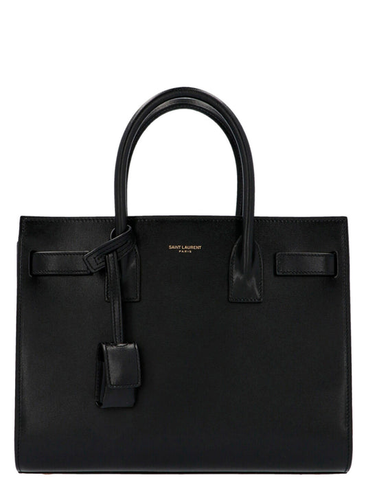 Saint Laurent Black Calfskin Handbag