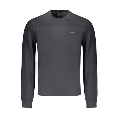 Hugo Boss Blue Wool Men's Sweater