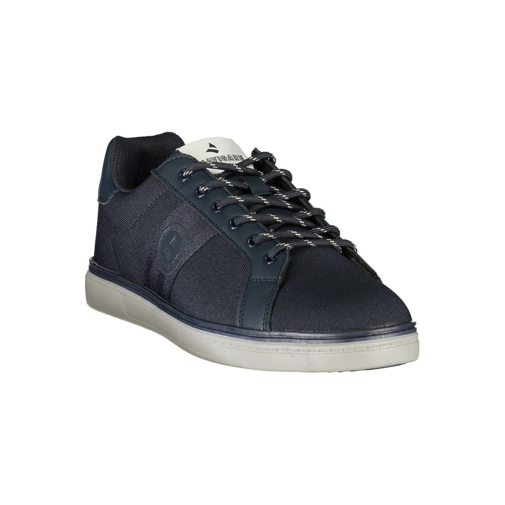 Navigare Blue Polyester Men's Sneaker