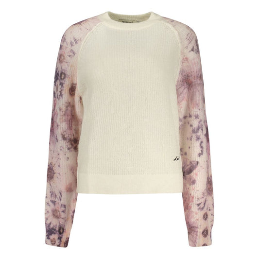 Desigual White Wool Women's Sweater