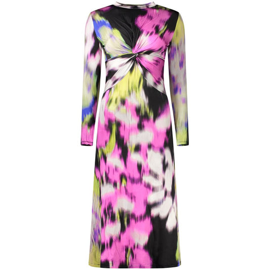 Desigual Pink Viscose Women Dress