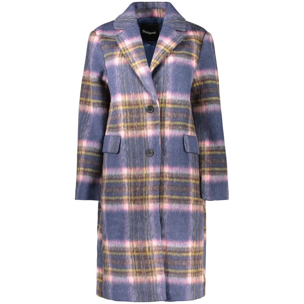 Desigual Blue Polyester Women's Jacket