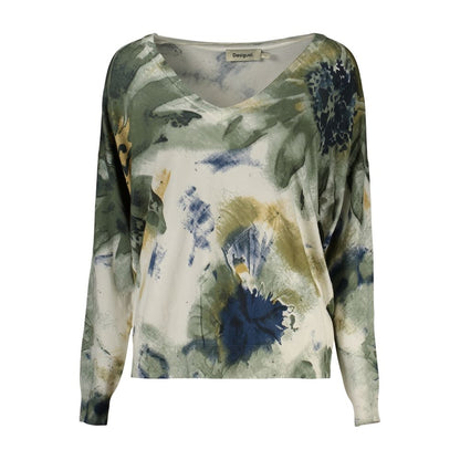 Desigual Green Viscose Womens Sweater