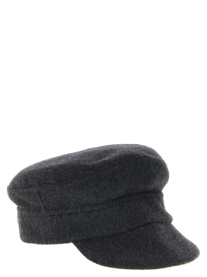 P.A.R.O.S.H. Gray Wool Fatcap Hat