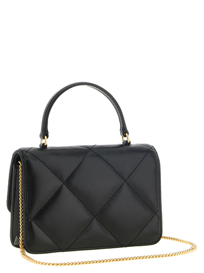 Tory Burch Black Cowhide Crossbody Bag