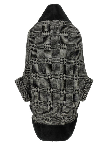 Junya Watanabe Gray Wool Coat