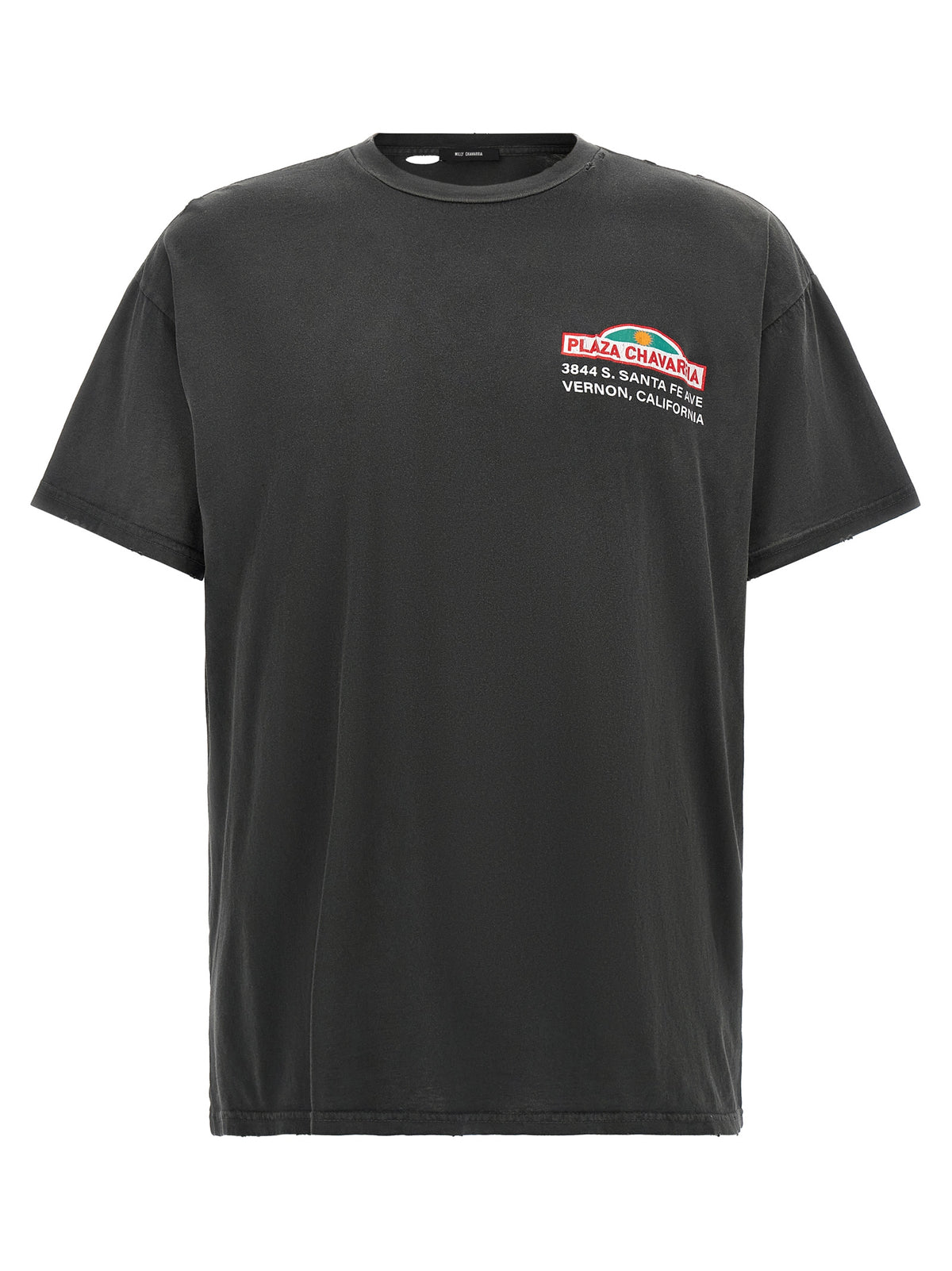 WILLY CHAVARRIA Black Cotton T-Shirt