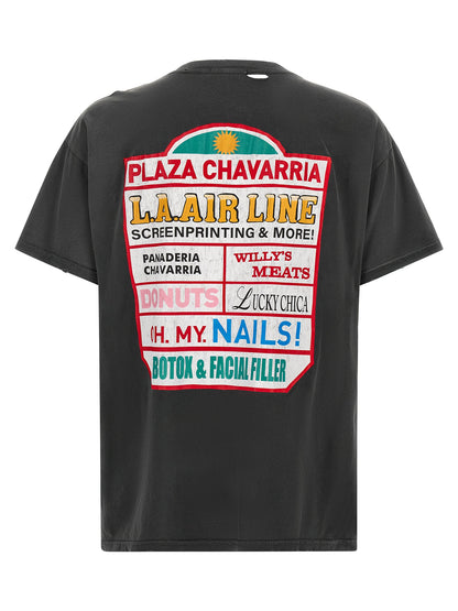 WILLY CHAVARRIA Black Cotton T-Shirt