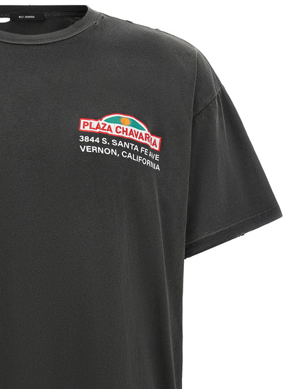 WILLY CHAVARRIA Black Cotton T-Shirt