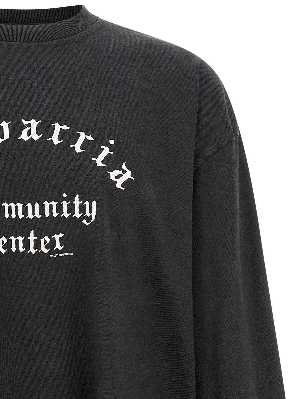 WILLY CHAVARRIA Black Cotton T-Shirt