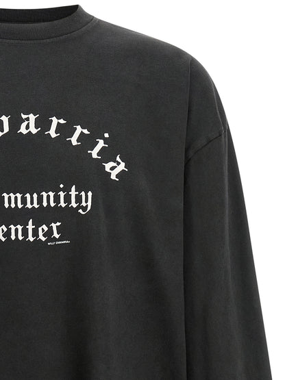 WILLY CHAVARRIA Black Cotton T-Shirt