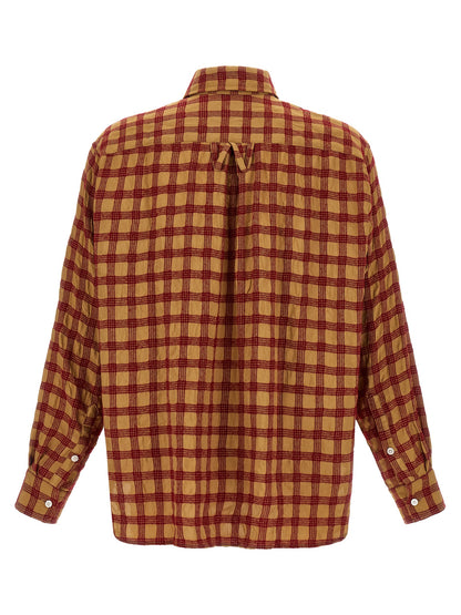 WILLY CHAVARRIA Bordeaux Viscose Blouse