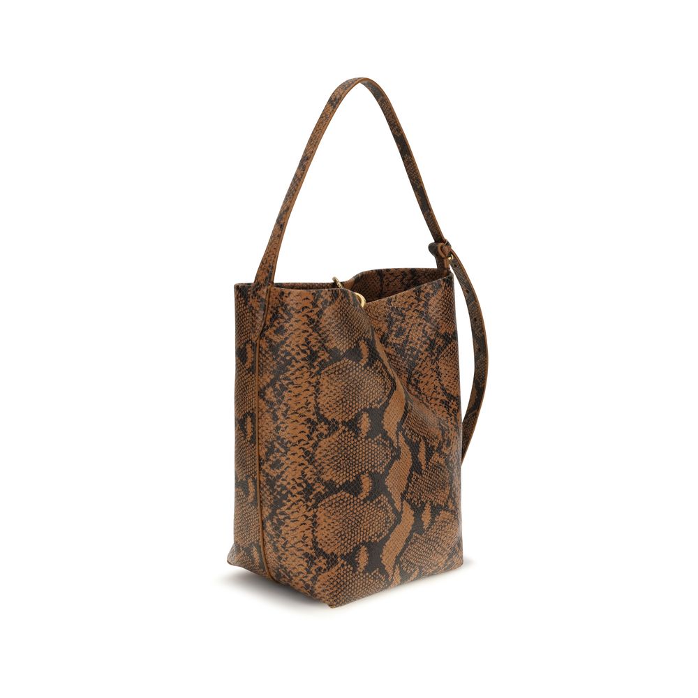 Benedetta Bruzziches Brown Calf Leather Bos Taurus Shoulder Bag