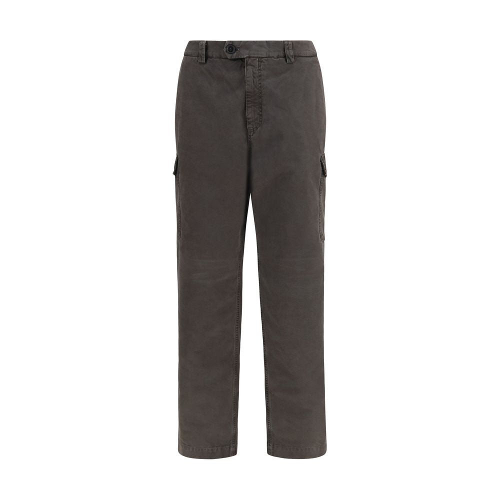 Casual Pants by Brunello Cucinelli for men in cotton brown features a refined silhouette with a refined regular-fit, defined by a and a refined long for a refined finish.