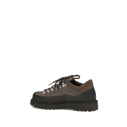 Diemme Brown Calf Leather Bos Taurus Sneakers
