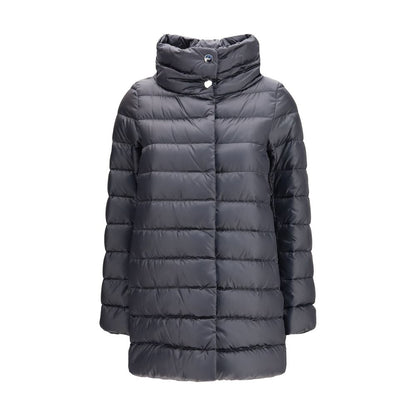 Herno Black Polyamide Full-Length Jacket