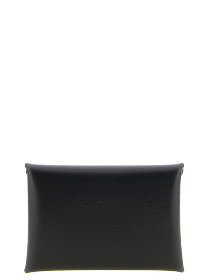 Jil Sander Black Calfskin Cardholder