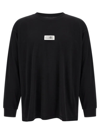 MM6 Maison Margiela Black Cotton T-Shirt