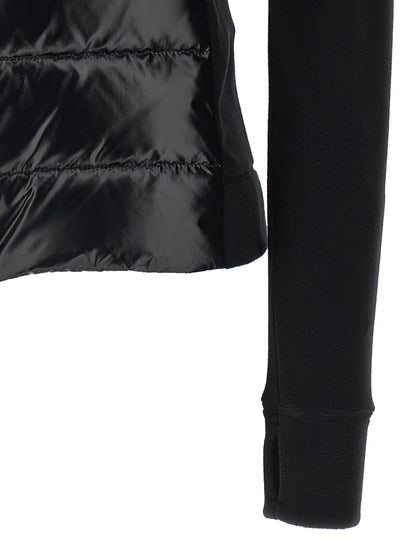 Moncler Grenoble Black Polyamide Cardigan