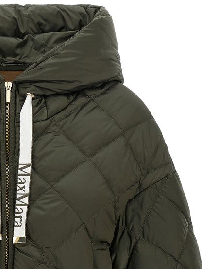 Max Mara Bicolor Polyamide Parka