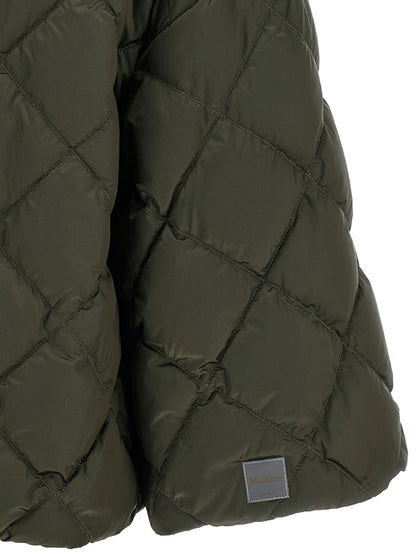 Max Mara Bicolor Polyamide Parka