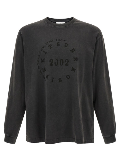 Maison Kitsuné Black Organic Cotton T-Shirt