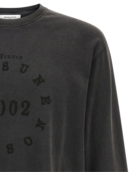 Maison Kitsuné Black Organic Cotton T-Shirt