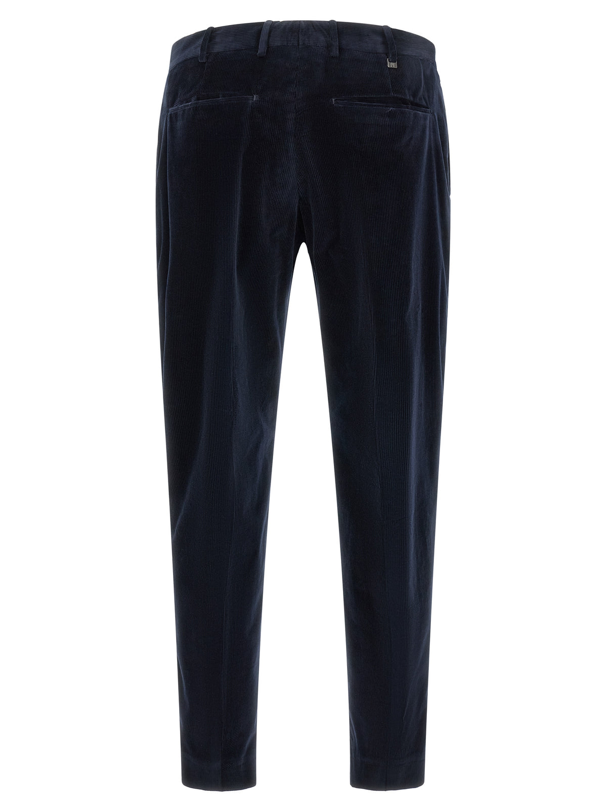 PT Torino Blue Cotton Casual Pants