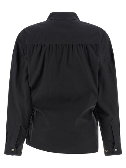 Lemaire Black Cotton Blouse
