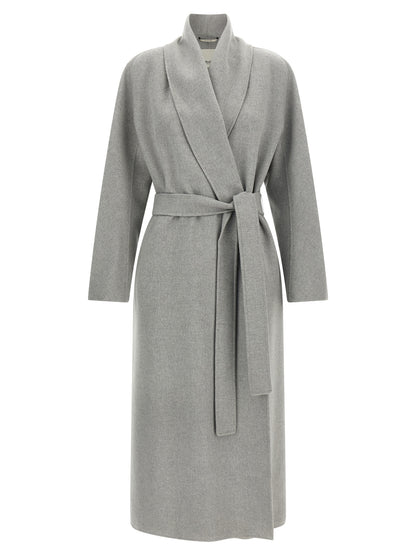 'S Max Mara Gray Wool Coat