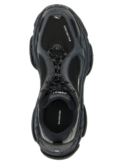 Balenciaga Black Polyethylene Athletic Sneakers