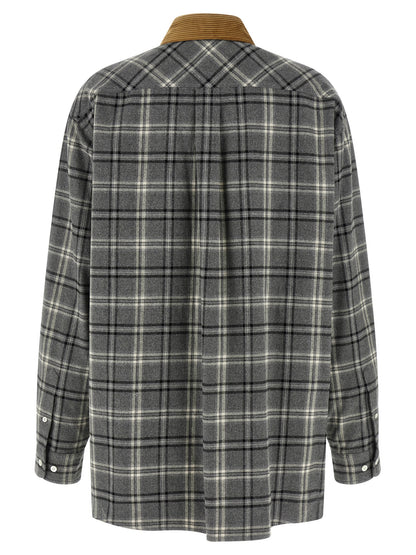 Miu Miu Gray Cotton Blouse