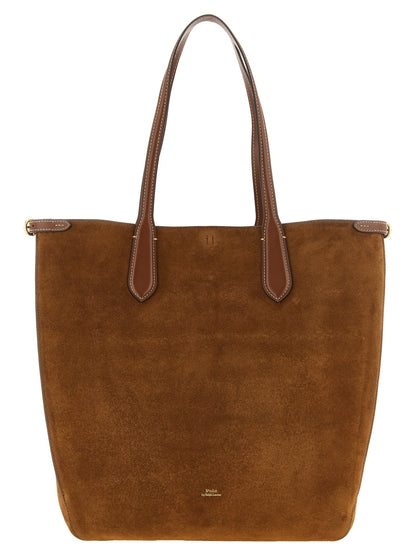 Polo Ralph Lauren Brown Cowhide Shoulder Bag