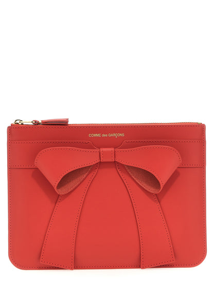 Comme Des Garçons Red Cowhide Cardholder