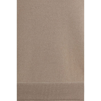 Laneus Beige Wool Oves Aries Sweatshirt