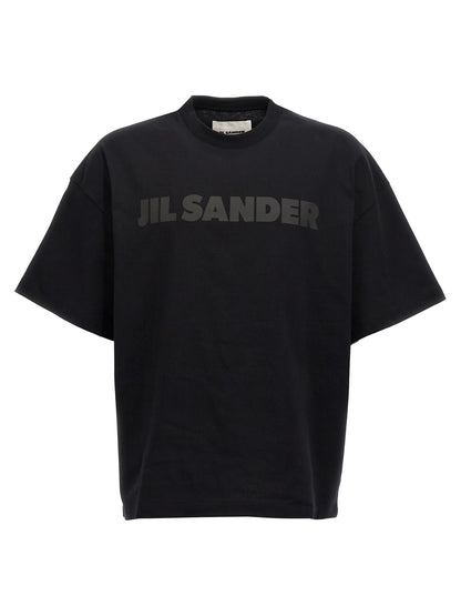 Jil Sander Black Cotton T-Shirt