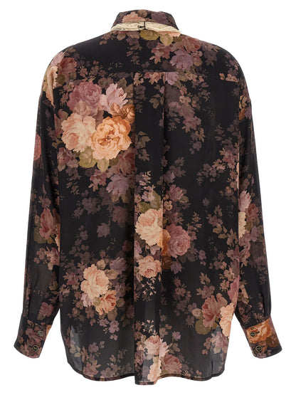Zimmermann Multicolor Silk Blouse