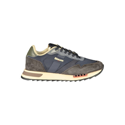 Blauer Blue Polyurethane Men's Sneaker