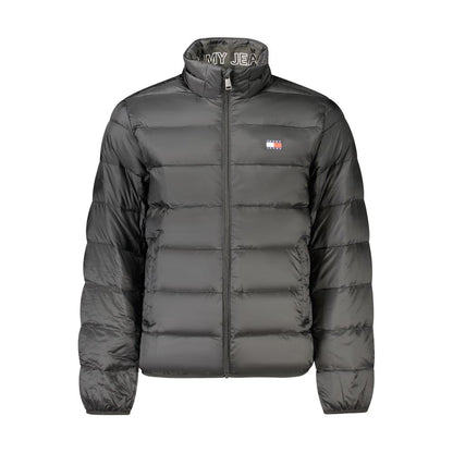 Tommy Hilfiger Black Polyester Shell Jacket