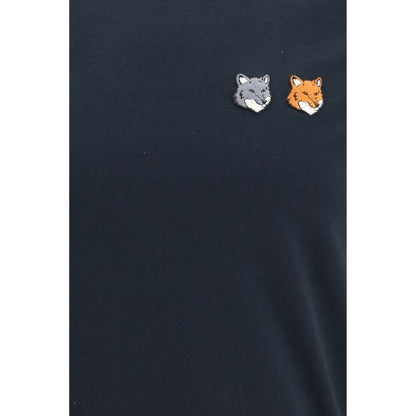 Maison Kitsuné Gray Organic Cotton T-Shirt