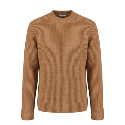 Malo Brown Wool Men Sweater