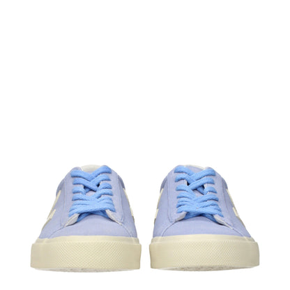 Veja Purple Leather Low Top Sneakers