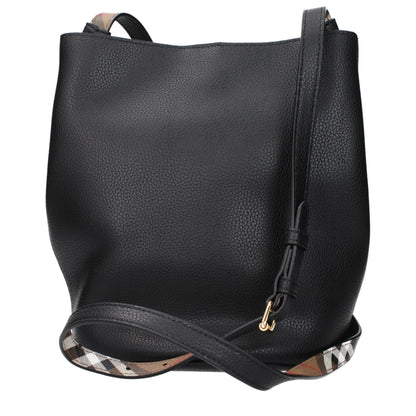 Burberry Black Leather Crossbody Bag