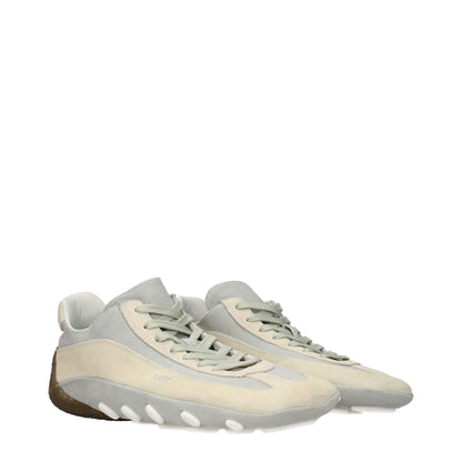 Magliano Beige Leather Low Top Sneakers