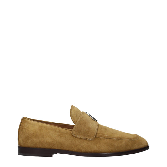 Loafer Slip-On Shoes by Jimmy Choo for men in suede leather brown features an effortless chic silhouette, showcasing the Men's Suede Leather Loafer Slip-On Shoes design with an effortless chic and a for a effortless chic look.