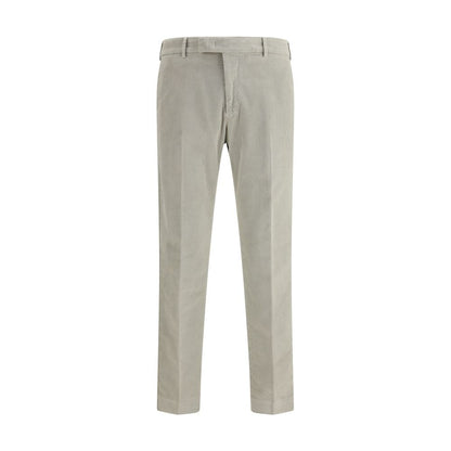 PT Torino Gray Cotton Casual Pants