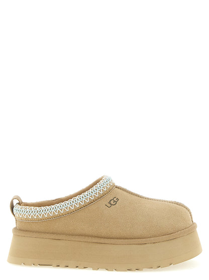 UGG Beige Leather Mules