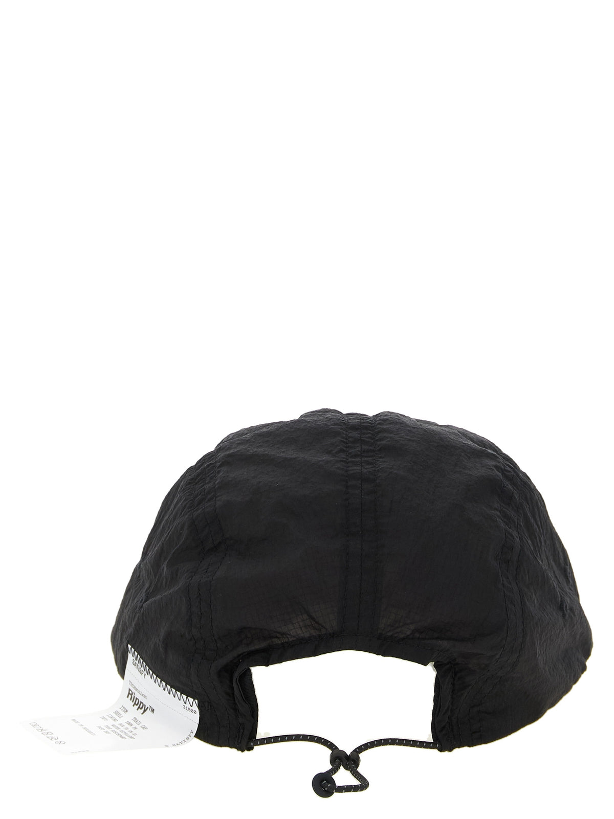 SATISFY Black Polyamide Cap (Baseball Hat)