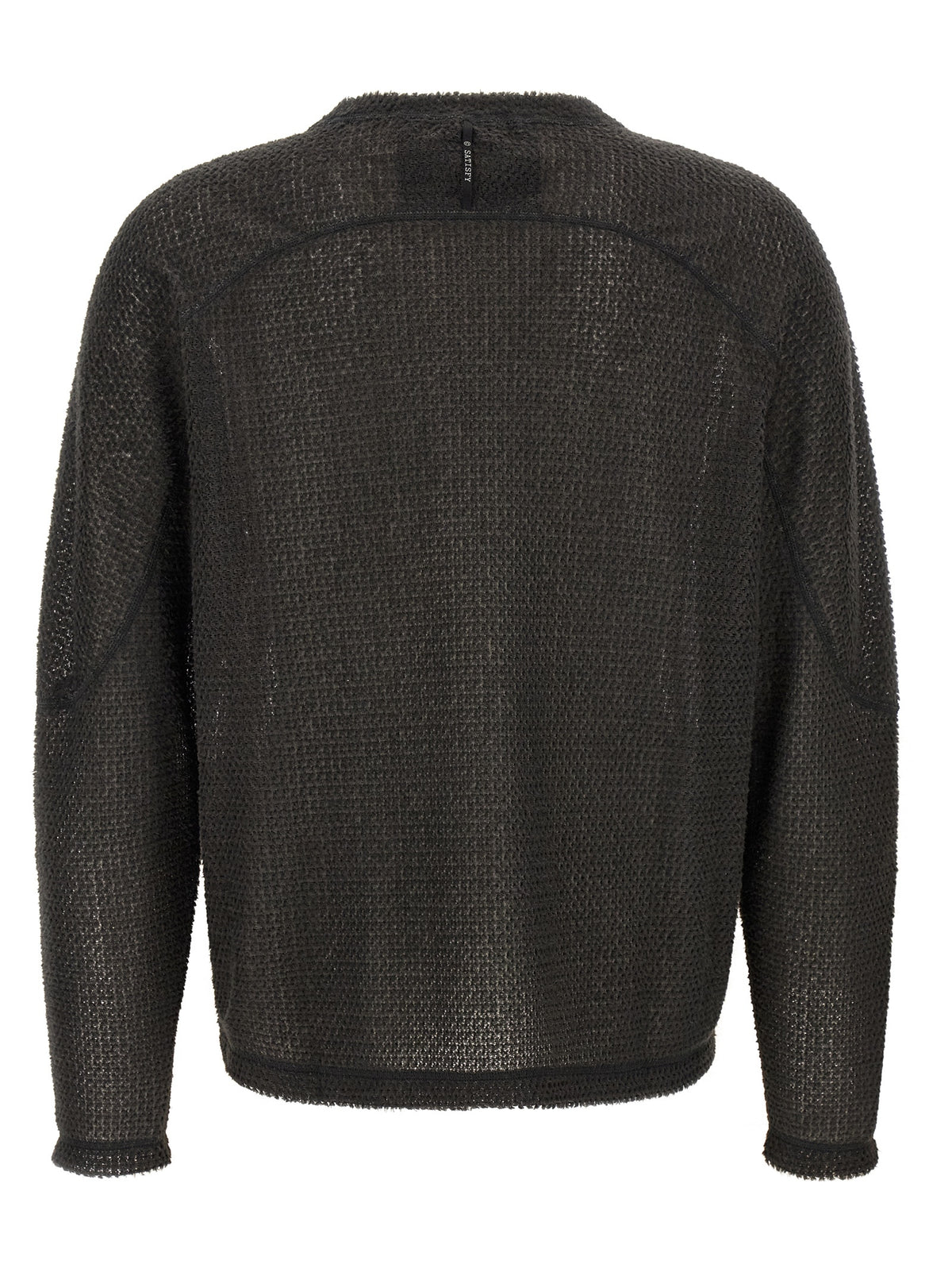 SATISFY Gray Polyester Cardigan